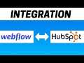 How to Integrate Webflow with HubSpot