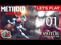 Let's Play Metroid Dread "The Beginning" Episode 01 on the Nintendo Switch