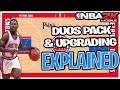 NBA 2K Mobile Duos Pack Opening | How To Craft & Upgrade A Duos Player