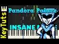 Pandora Palace [Deltarune: Chapter 2] by Toby Fox - Insane Mode [Piano Tutorial] (Synthesia)
