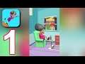 Prankster 3D - Gameplay Walkthrough part 1 - Level 1-9 (iOS,Android)