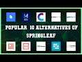 SpringLeaf | Top 13 Alternatives of SpringLeaf