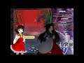 Touhou 14: Double Dealing Character Reimu (Without Bewitched Weapon) Normal 1cc