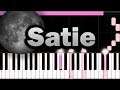ASMR soft piano - Gnossienne by Erik Satie [Synthesia]