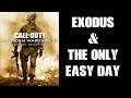Call of Duty Modern Warfare 2 Remastered PS4 Gameplay Part 4: Exodus & The Only Easy Day....