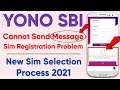 Cannot send message now - OTP not coming yono - We are Having technical issue please try again later
