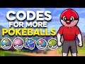 CODES to get MORE APRICORN POKEBALLS and BEAST BALLS in Pokemon Sword & Shield  [expired]