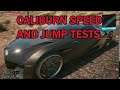Cyberpunk 2077 , Caliburn Speed And Jump Tests