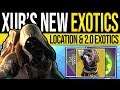Destiny 2 | XUR 2.0 EXOTICS & LOCATION! DLC Inventory & Exotic Update | 4th October (Shadowkeep)