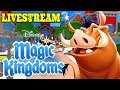 Disney Magic Kingdoms Game Livestream! WELCOME PUMBA from Lion King! Gameplay Walkthrough Ep.14