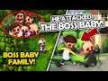 DRONE CATCHES THE CREEPY BOSS BABY FAMILY IN REAL LIFE!! (TIM ATTACKED BOSS BABY)