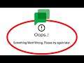 Fix Google Chat Apps Oops Something Went Wrong Error Please Try Again Later Problem Solved