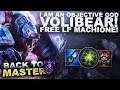 I AM AN OBJECTIVE GOD ON VOLIBEAR! - Back to Master | League of Legends