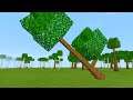 If there was physics in Minecraft.