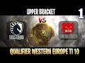 Liquid vs Spigzs Game 1 | Bo3 | Upper Bracket Qualifier The International TI10 Western Europe