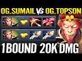 OG Sumail vs Topson - Deso Lv2 + 2x Rapier 1 Bound WTF 20K DMG vs Mega Creeps 7.29 Epic Dota 2 Pro