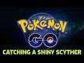 Pokémon GO - Catching a Shiny Scyther