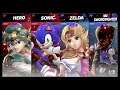 Super Smash Bros Ultimate Amiibo Fights  – Request #18641 Solo & Sonic vs Zelda & Zero