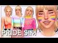 The Sims 4 | PRIDE SIM 🏳️‍🌈 | CAS & Lookbook