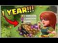 WHAT HAPPENS WHEN YOU LOG INTO CLASH OF CLANS AFTER 1 YEAR? | CLASH OF CLANS!