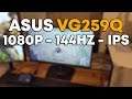 Asus VG259Q 24.5” Gaming Monitor 144Hz 1080P 1ms IPS