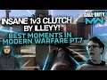 INSANE 1v3 CLUTCH By iLLeYY! (Best Moments On COD Modern Warfare Pt.7)