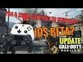 PLAY COD MOBILE WITH PS4/XBOX CONTROLLER? + IOS BETA? - Update