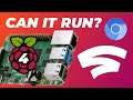 Stadia running on Raspberry Pi 4 (sort of)