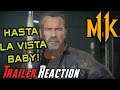 Arnold's Terminator T-800 MK11 - Angry Reaction!