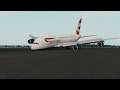 British Airways A380 Crash before Runway in Boston - X-Plane 11