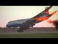 China Airlines 747-400 Crashes at Detroit Airport