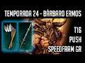 Diablo 3 - Temporada 24 - Bárbaro de Ermos Farm e Push