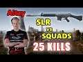 Faze Aitzy - 25 KILLS - SLR vs SQUADS - PUBG