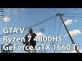 GTA V  | AMD Ryzen 7 4800HS | Nvidia GeForce GTX 1660 Ti | 1080p - 1440p