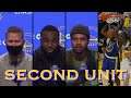 📺 (Kerr/Wiggins)/Bazemore on Paschall small-ball 5 with second unit: “start the blender”