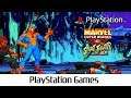 Marvel Super Heroes vs. Street Fighter EX Edition (Gameplay) Playstation