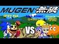 Mugen Battle # 19: SFXT Pac & Modern Sonic vs. 2 Arcade Characters, SMS Sonic & Popuko