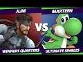 Smash Ultimate Tournament - JLim (Snake) Vs. marteen (Yoshi) S@X 326 SSBU Winners Quarters