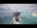 Split enemy's ship into a half - Assassin’s Creed® Odyssey gameplay - 4K Xbox Series X