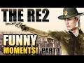 THE RESIDENT EVIL 2 REMAKE FUNNY MOMENTS! 😂😱 Part 1
