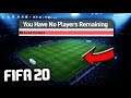 What Happens if EVERY PLAYER gets sent off in FIFA 20?
