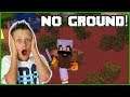 WHEN YOU CAN NOT STAND ON THE GROUND IN MINECRAFT!