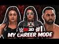 WWE 2K20 - MY CAREER MODE #1 (THIS IS WHERE IT ALL BEGINS...)