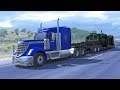 American Truck Simulator | International Lonestar Hauling Lift Chassis Truck