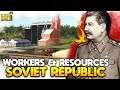 🔴 CRIEI MINHA NAÇÃO COMUNISTA! | Workers & Resources Soviet Republic AO VIVO - Gameplay PT BR