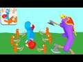 DRAW PUNCH - Walkthrough Gameplay Part 2 - ALL LEVELS 20-40 (iOS Android)