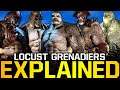 The LOCUST GRENADIERS & HUNTERS in Gears of War Lore