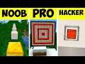 Minecraft NOOB vs PRO vs HACKER: Parkour #shorts