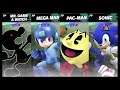 Super Smash Bros Ultimate Amiibo Fights  – Request #18733 Game&Watch v Mega Man v Pac Man v Sonic