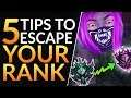 Top 5 Tips you MUST KNOW to ESCAPE PLATINUM: Best Tricks to Rank Up | League of Legends Pro Guide